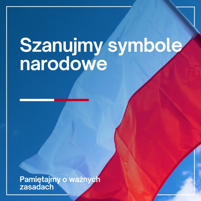 MSWiA apeluje o poszanowanie symboli narodowych i publikuje poradnik