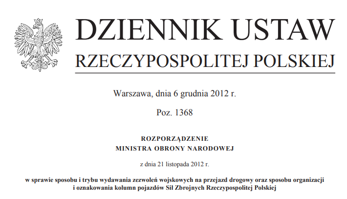 „Żelazny Obrońa – 25” – czy wiesz jak się zachować w przypadku napotkania kolumny wojskowej?