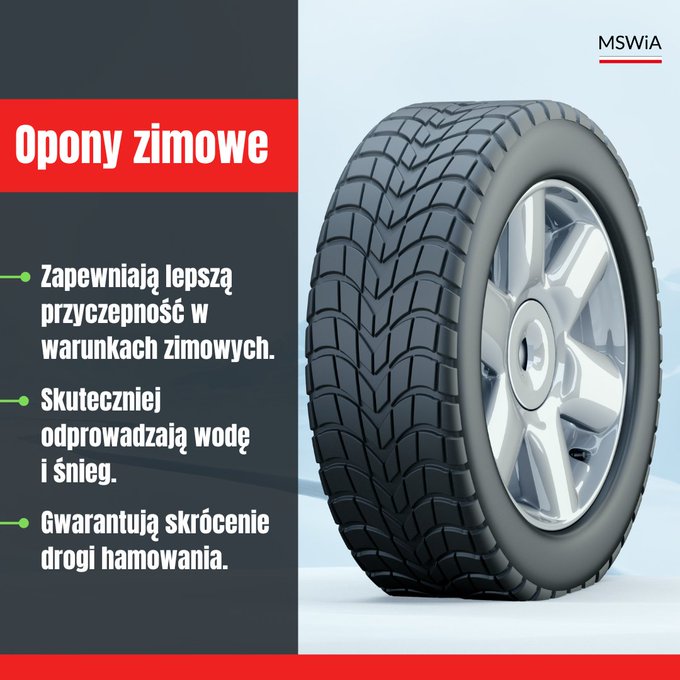 Opony zimowe przed wyjazdami na groby. Możesz, nie musisz – robisz to dla własnego bezpieczeństwa.