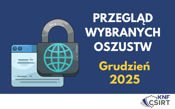 Cyberzagrożenia za grudzień