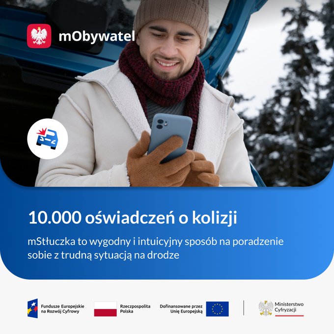 mStłuczka – 10000 zgłoszeń