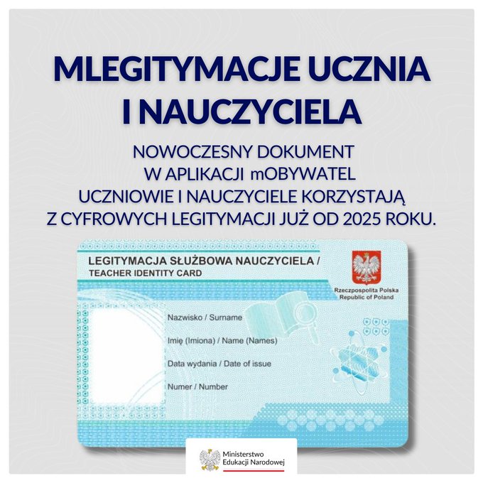 Wyjeżdżając na ferie zimowe nie zapomnij o #mLegitymacjiszkolnej