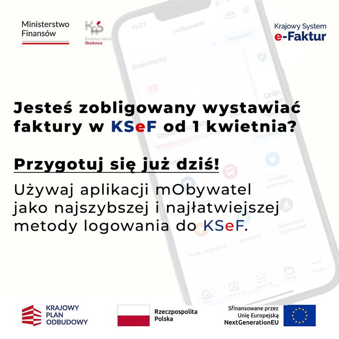 KSeF przez mObywatela – najszybszy dostęp